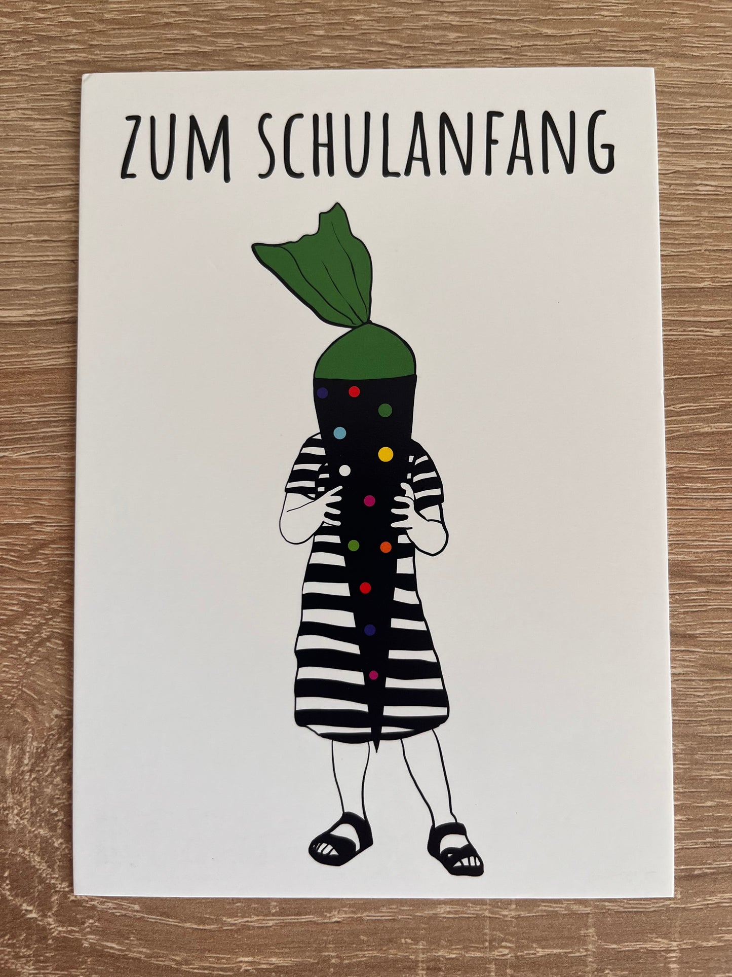 Postkarte Schulanfang