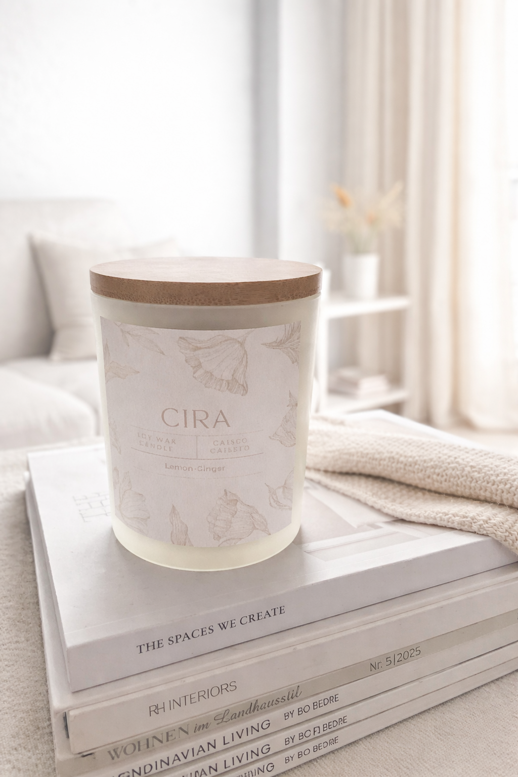 CIRA Duftkerze Lemon-Ginger
