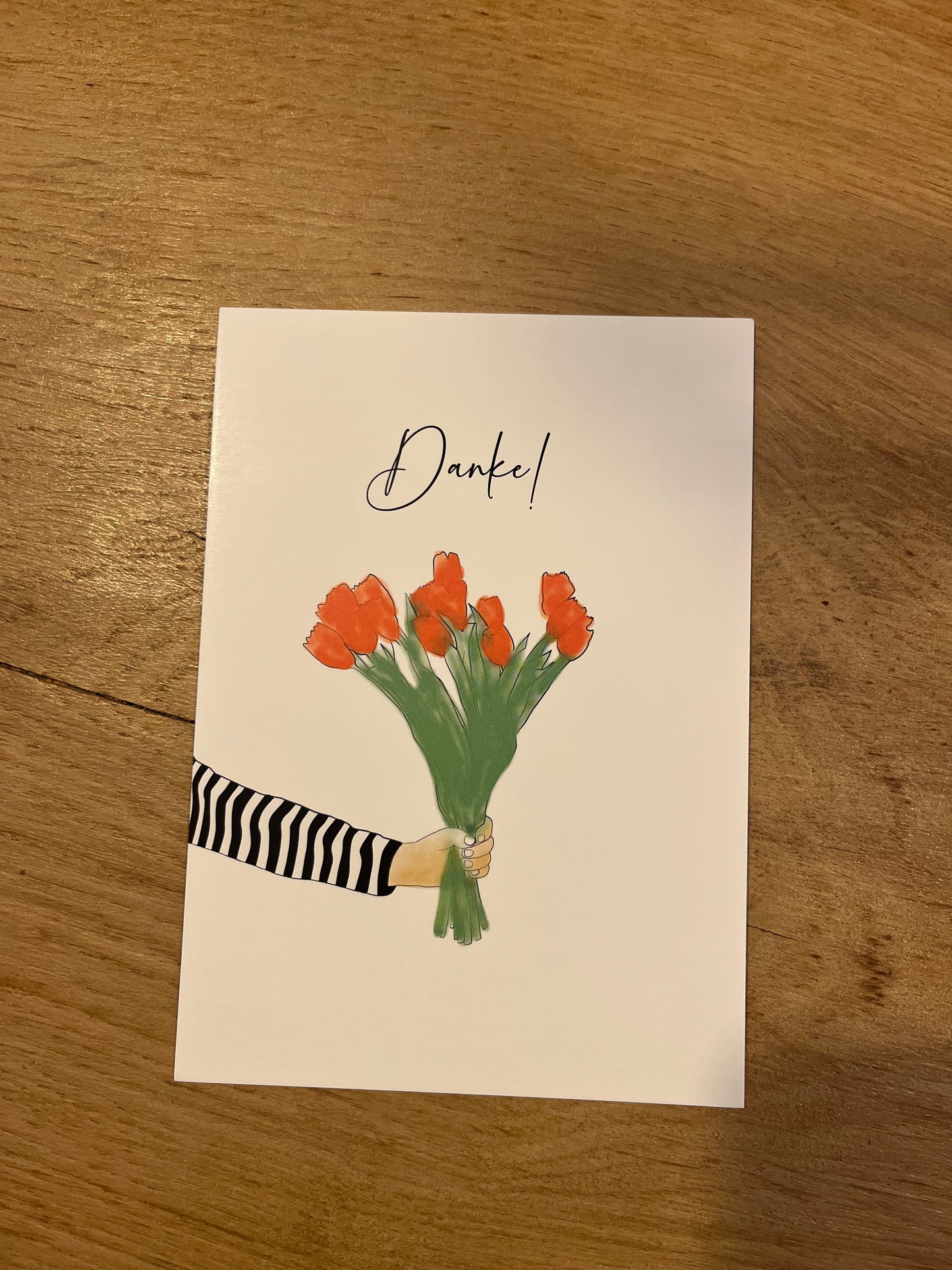 Postkarte Danke
