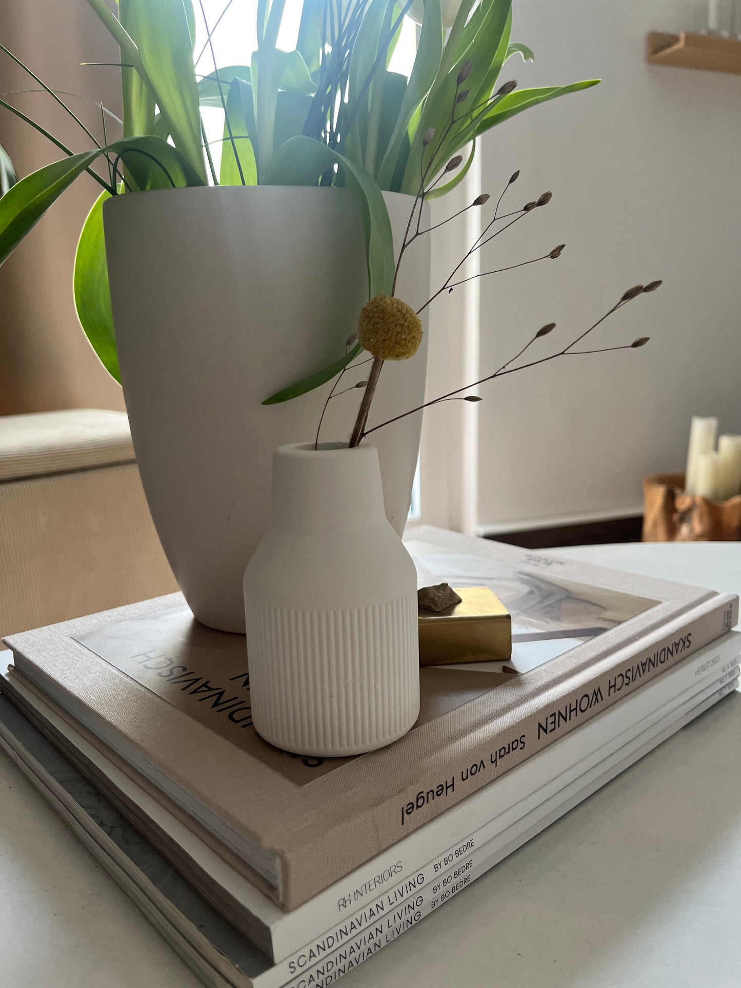 Mini Vase für Trockenblumen