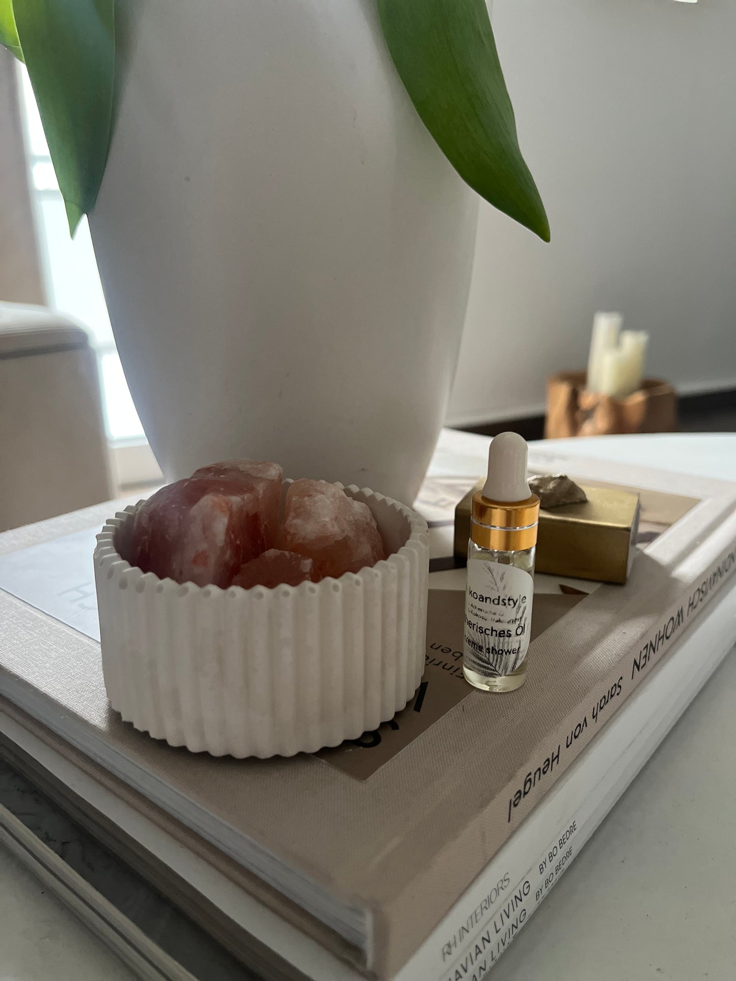 Salzkristall Diffuser