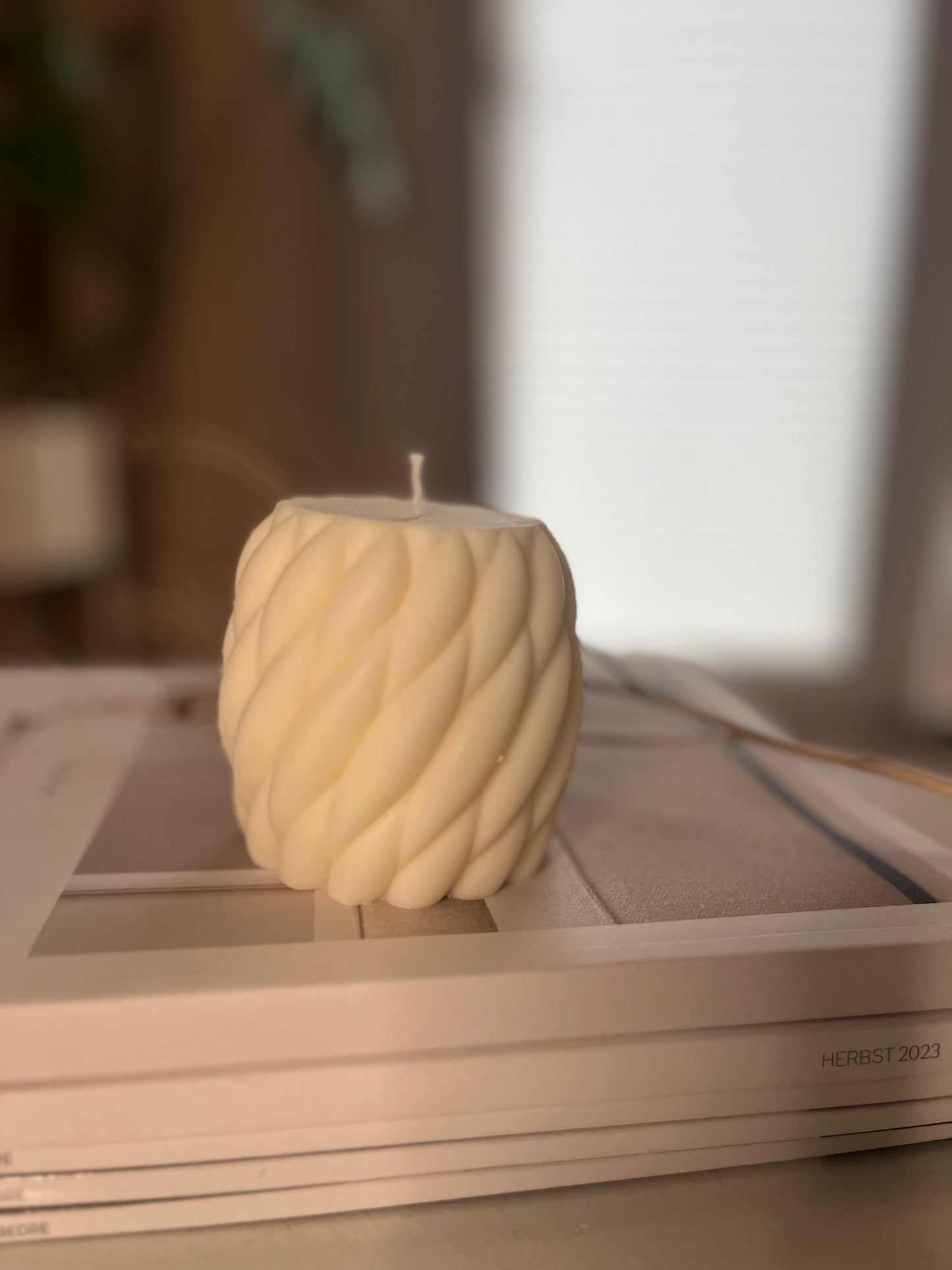 Geschwundene Kerze klein