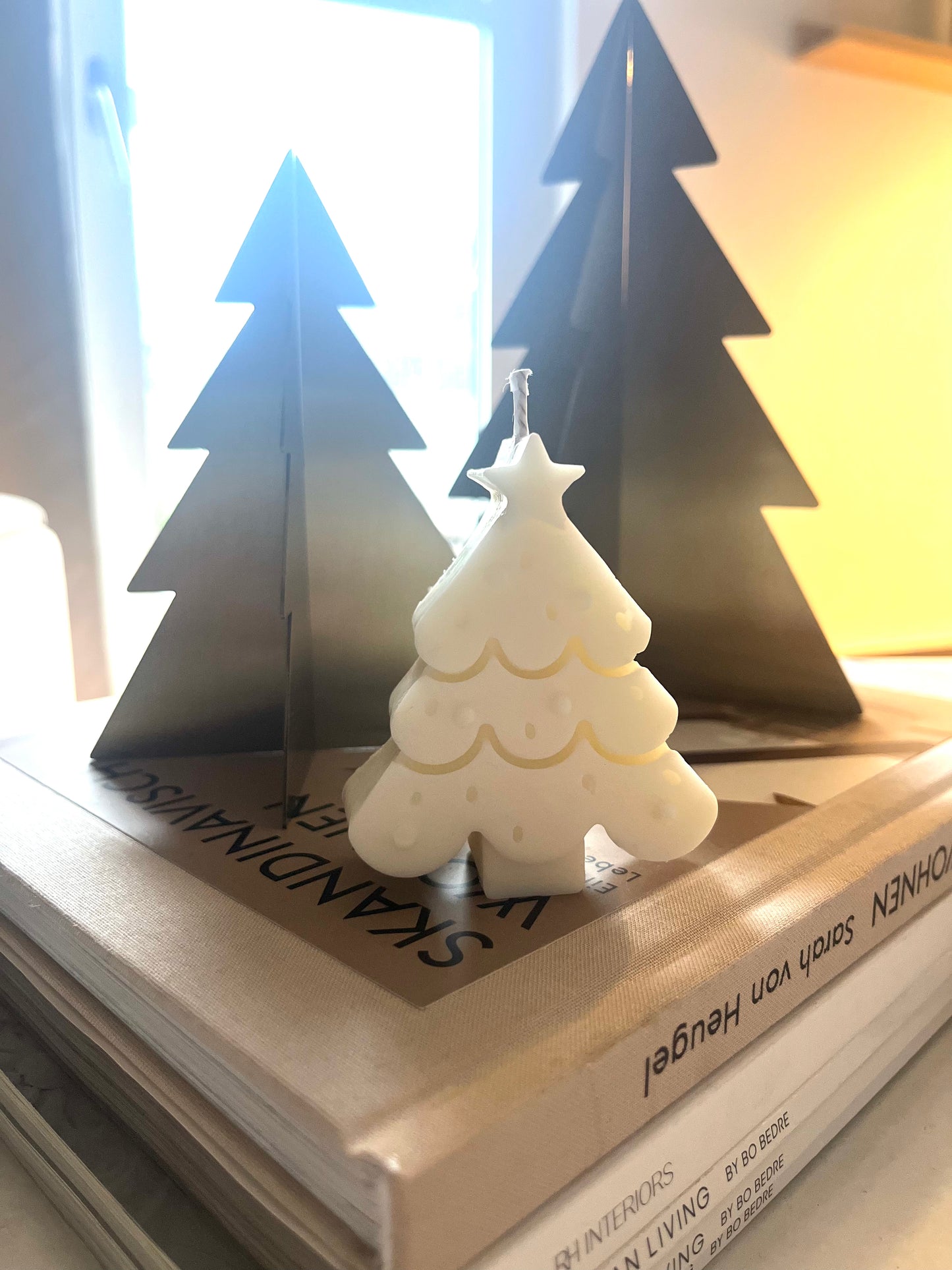 Mini Tannenbaum Kerze