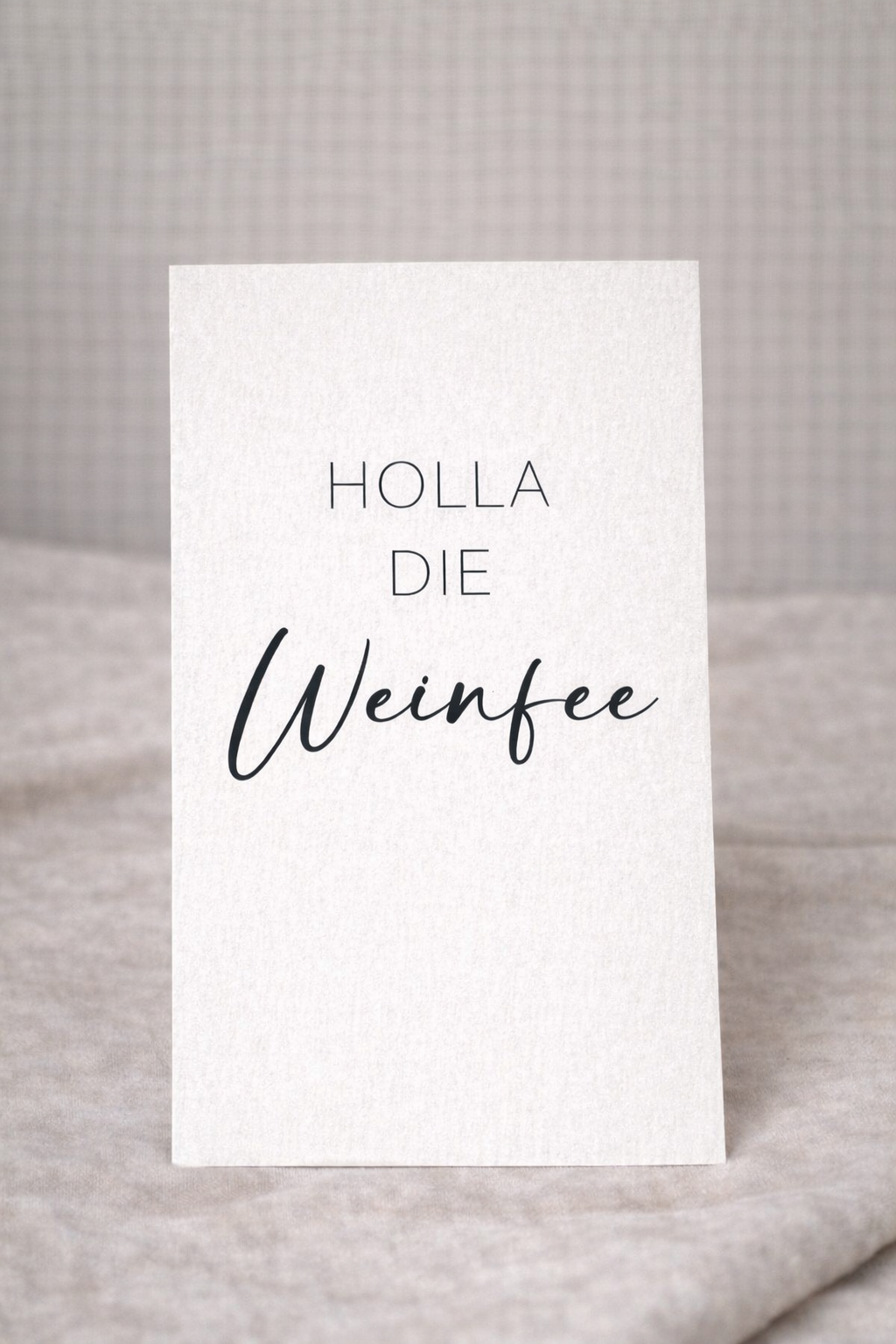 Postkort (Postkarte) Weinfee