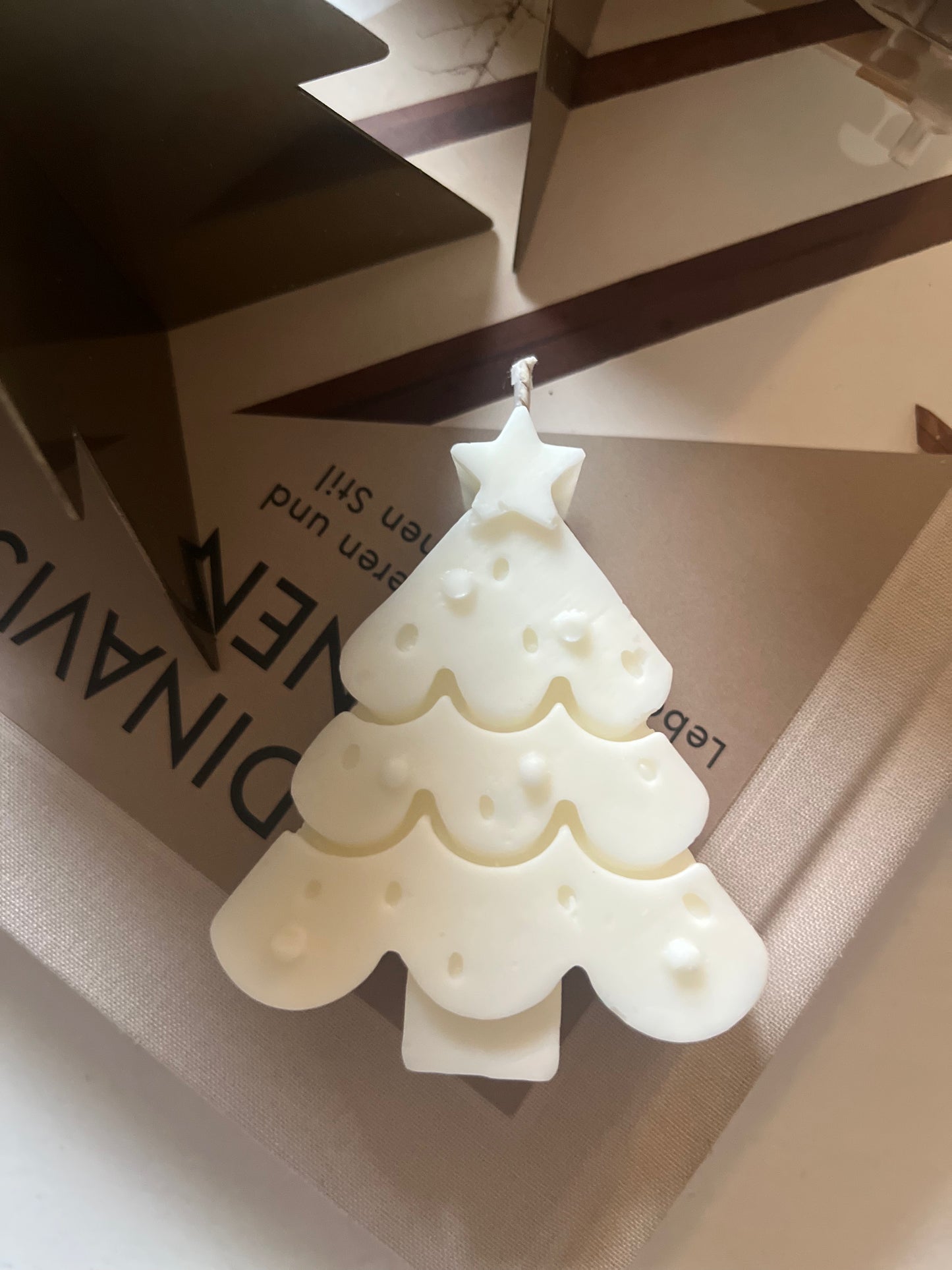 Mini Tannenbaum Kerze