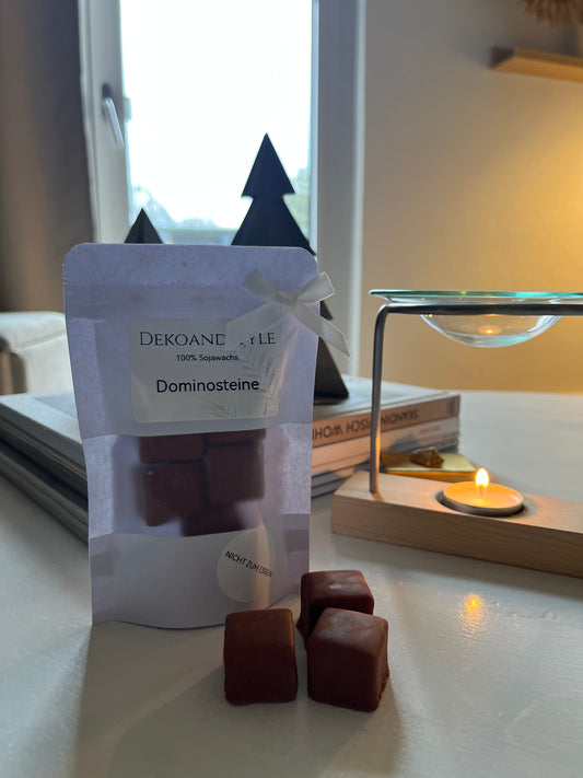 Wachs-Melts Dominosteine