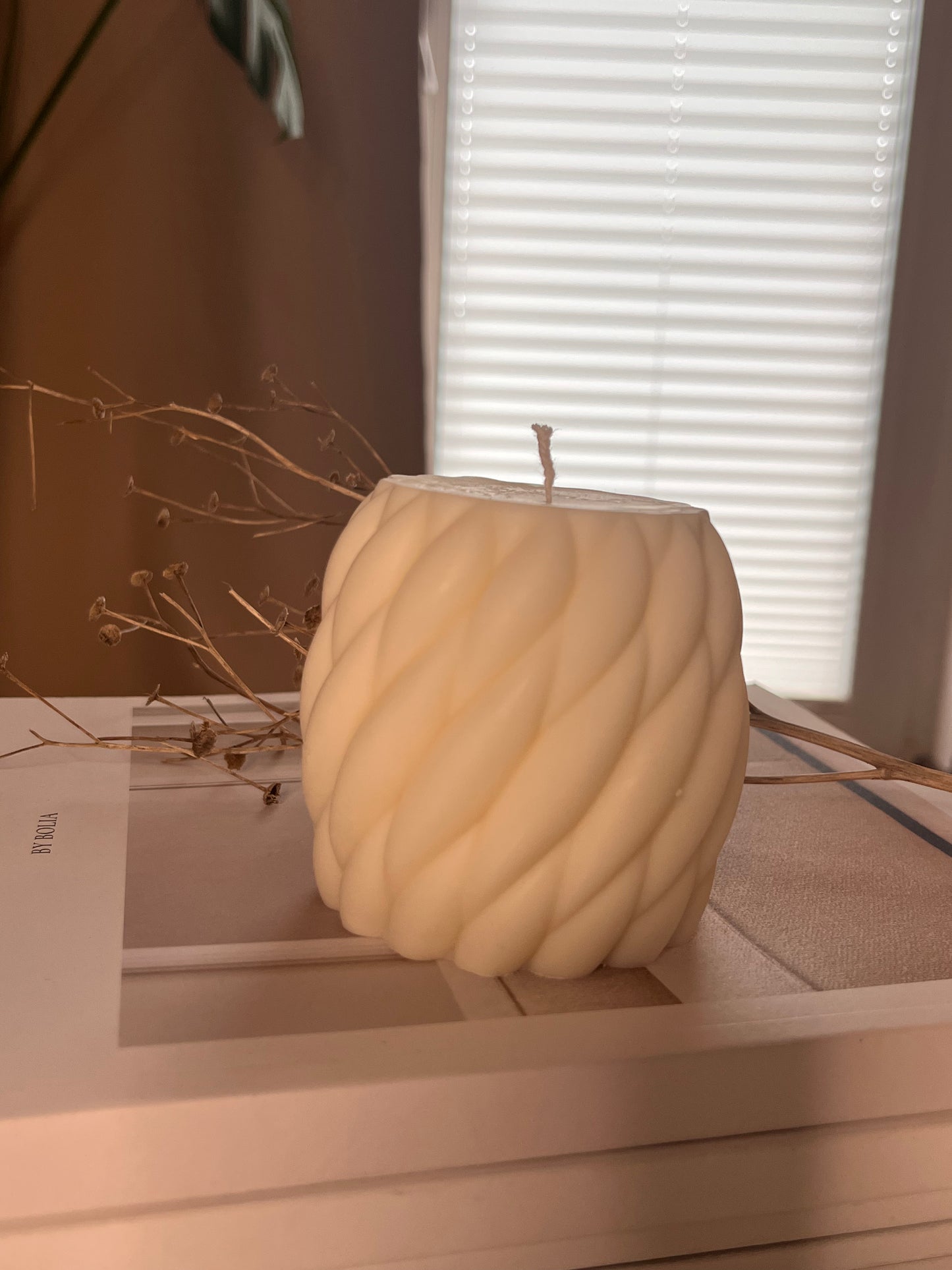 Geschwundene Kerze klein