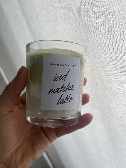 Iced matcha Latte
