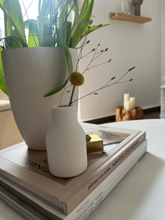 Mini Vase für Trockenblumen