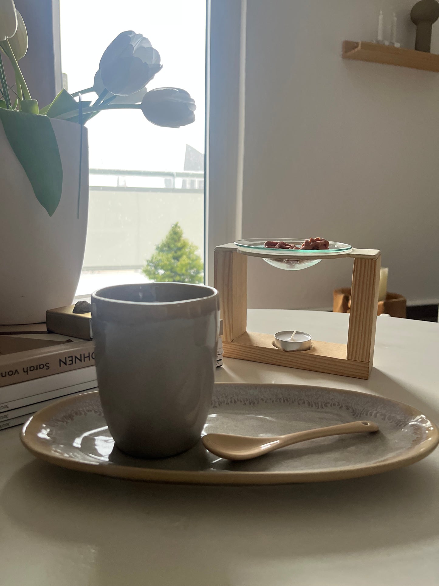 Steingut-Set