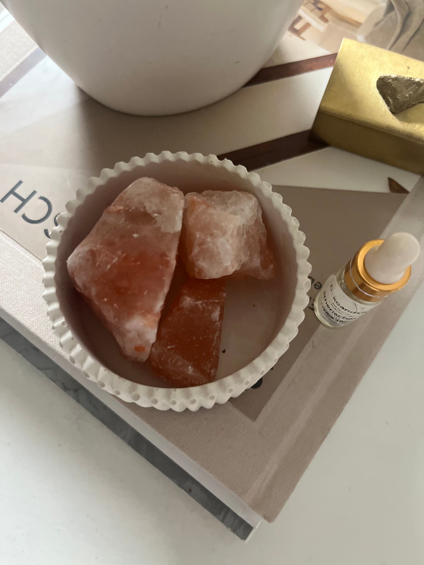 Salzkristall Diffuser