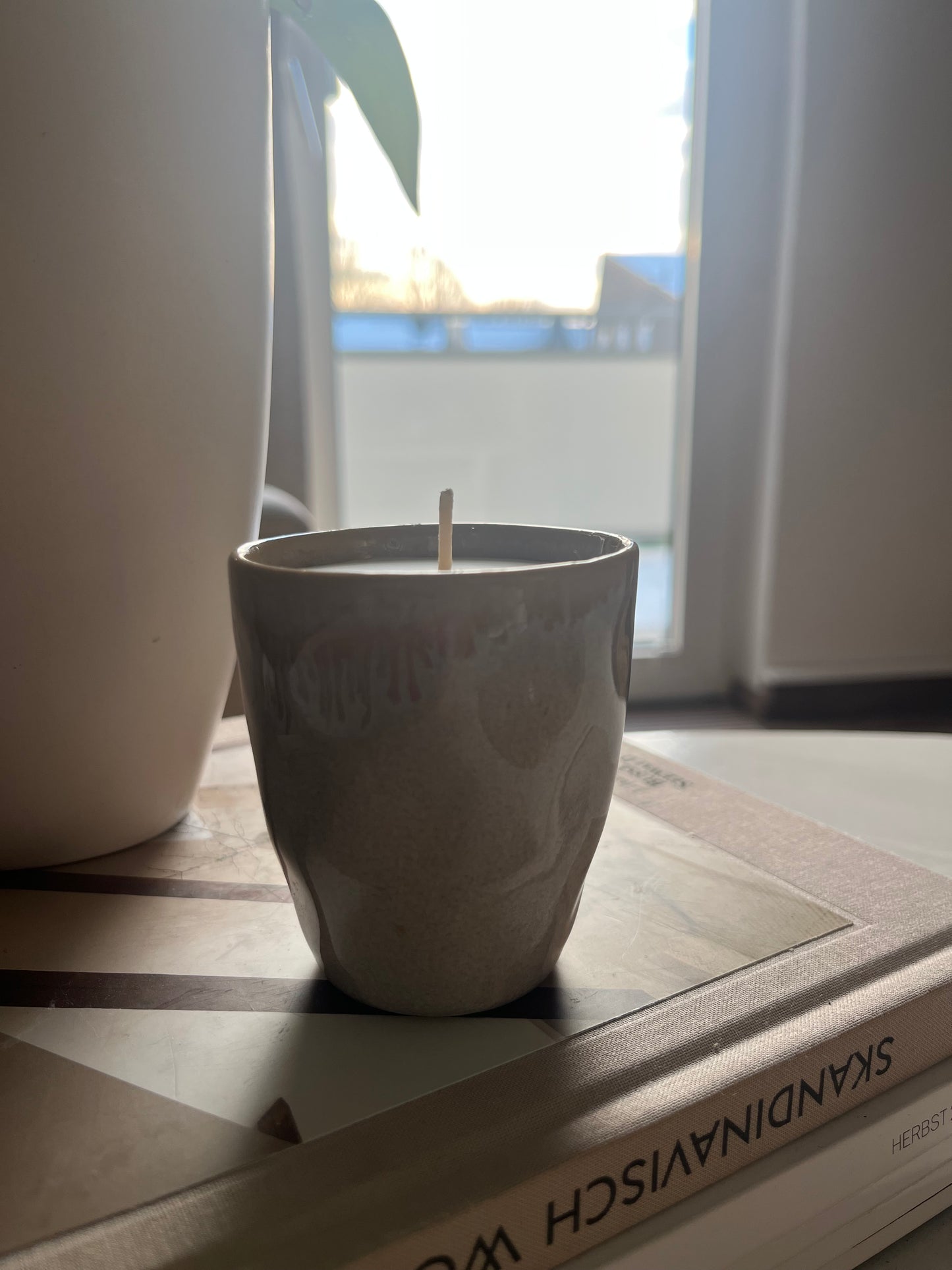 Espresso Tassen Kerze