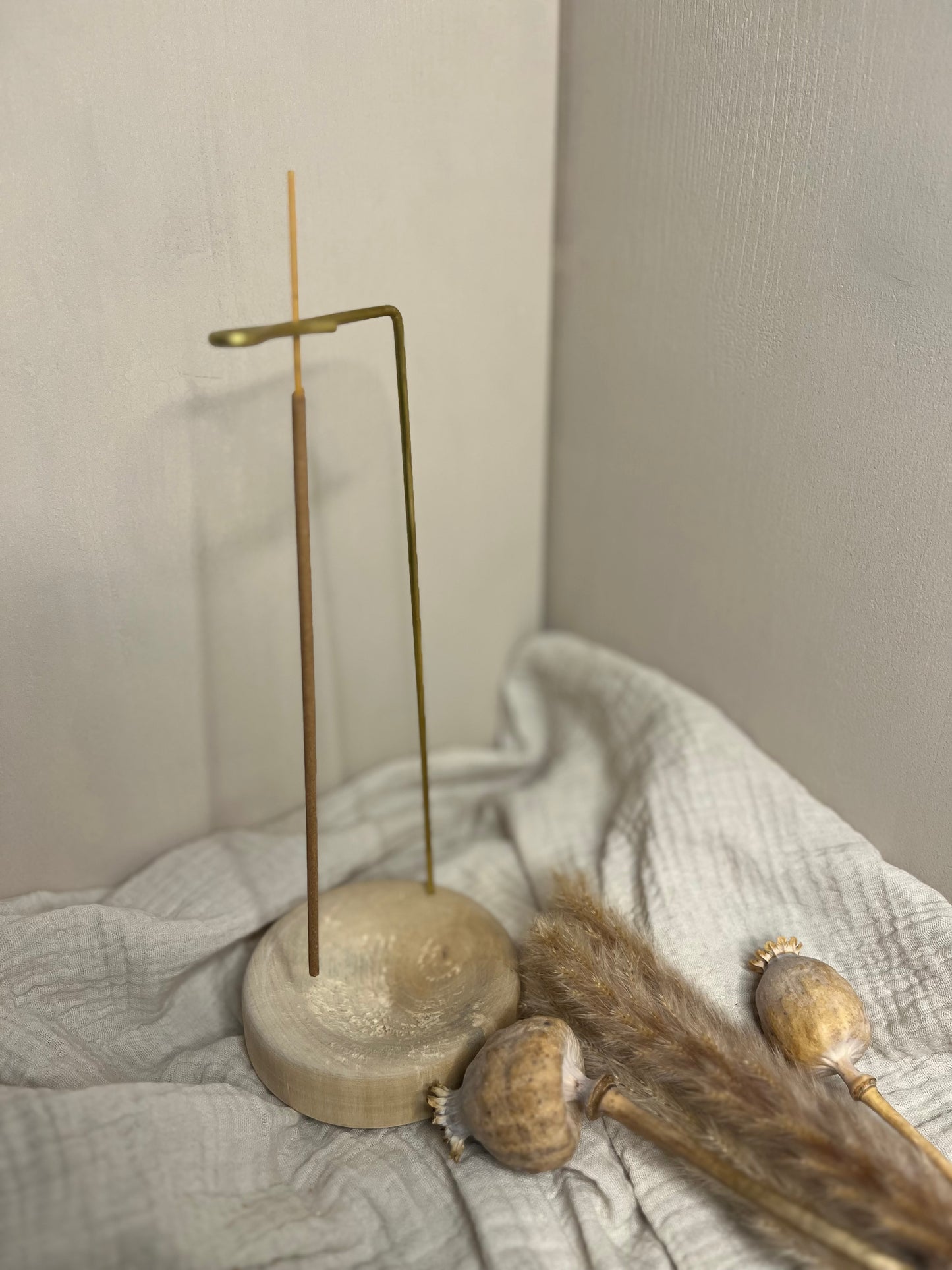 Räucherstäbchenhalter Holz